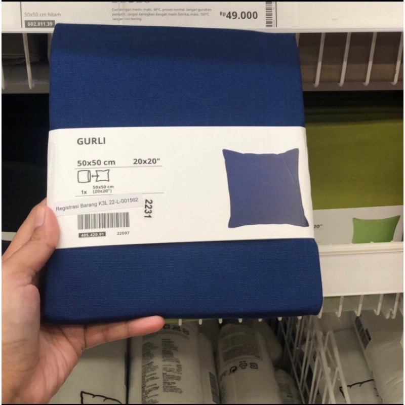 Sarung Bantal sofa Gurli Ikea