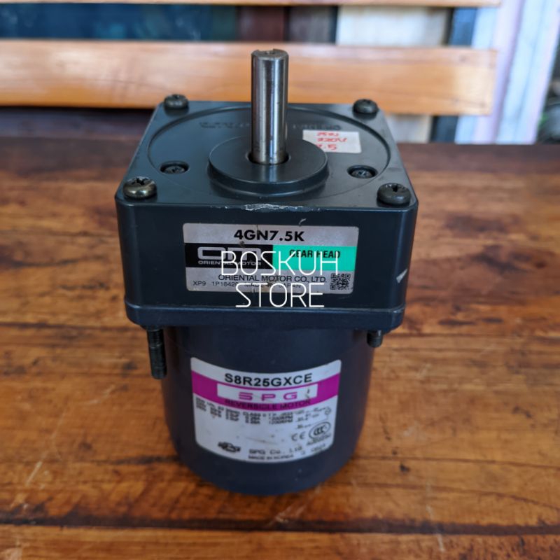 Oriental Motor Gearbox 220V 7.5 160rpm