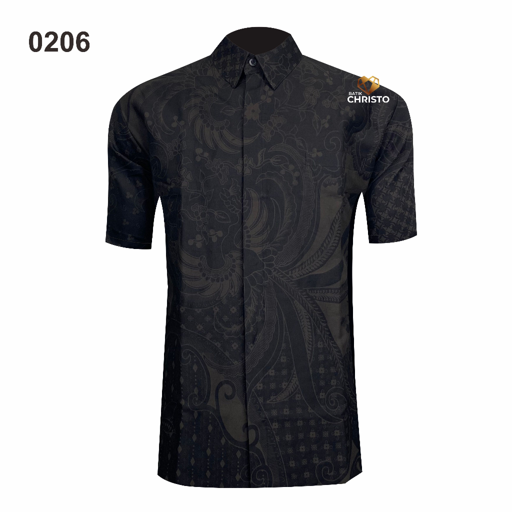 Kemeja Batik Christo Slimfit Premium Lengan Pendek CHR 0206