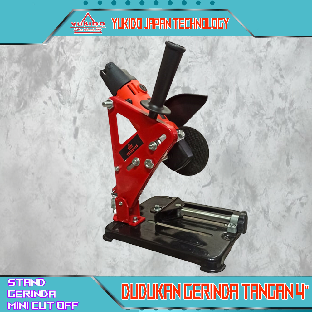 YUKIDO stand drill stan bor dudukan mesin bor tangan penyanggah mesin bor / Dudukan Mesin Bor Standing Pegangan Bor Listrik Drill stand Dudukan Mesin Bor Tangan Menjadi Bor duduk drill stand bor UNIVERSAL