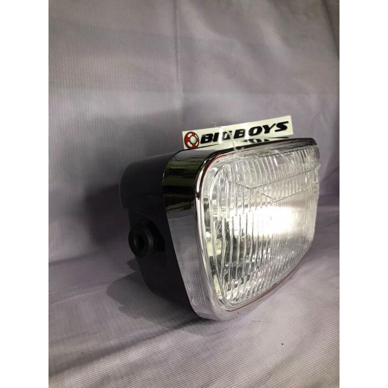 LAMPU DEPAN RX KING NEW LOGO YAMAHA BATOK HITAM