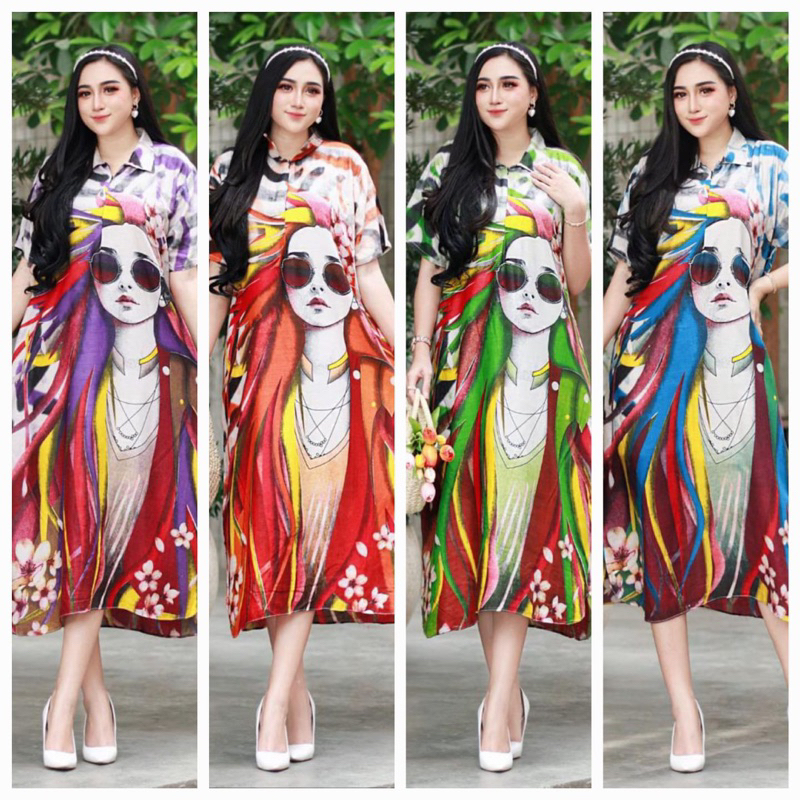 Daster jiso viral berkerah || Daster virall berkerah