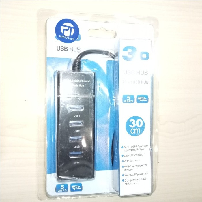 Usb Hub 4 PORT Usb 3.0 ProffTech Original