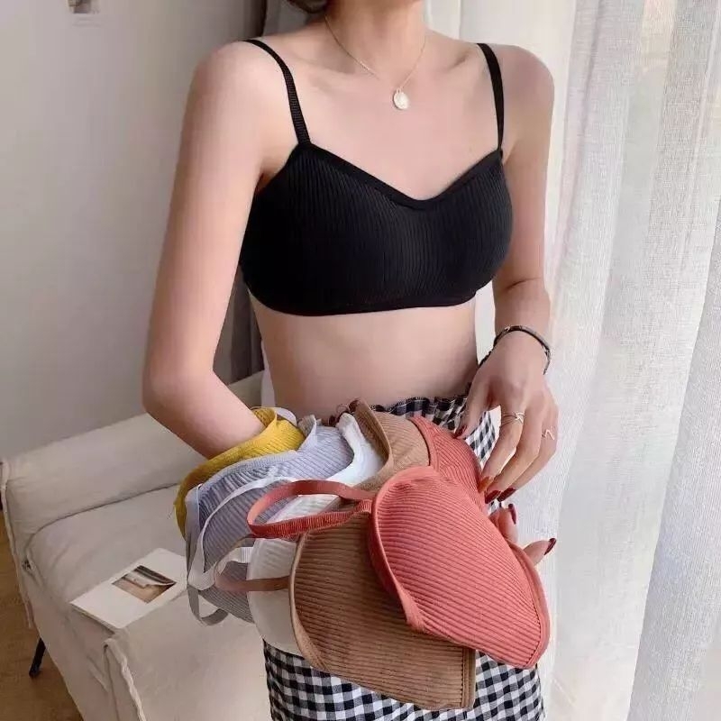 BH Bra Wanita Tanpa Kawat Pakaian Dalam Bralette Push Up