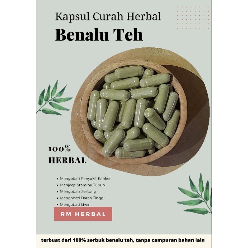 KAPSUL CURAH HERBAL BENALU TEH