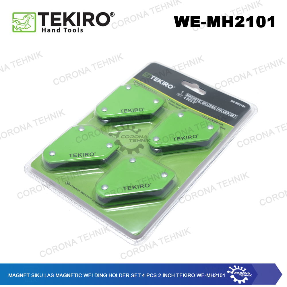 WE-MH2101- Magnet Siku Las Magnetic Welding Holder 4 Pcs 2 Inch Tekiro