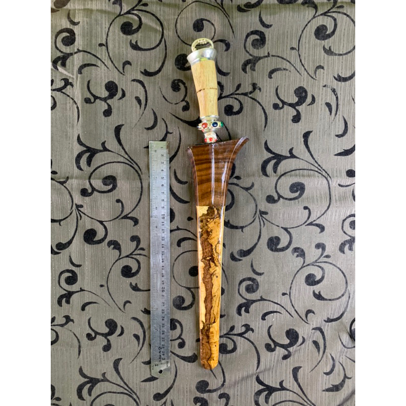 Keris Pamor Handle Cenangan kendit Sarung kayu timoho model Kojongan