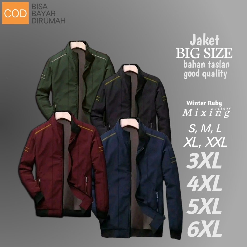 Jaket  Touring Pria CASUAL SIMPEL /JAKET MOTOR/JAKET JUMBO/ORIGINAL