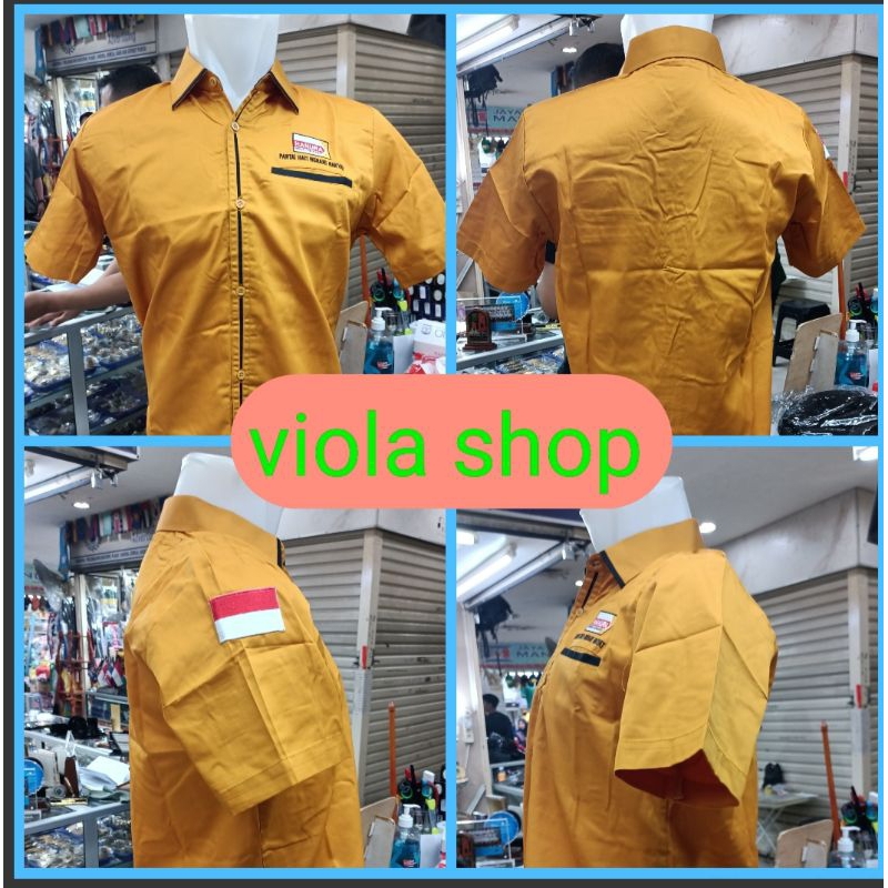 KEMEJA PARTAI HANURA KEMEJA PARTAI