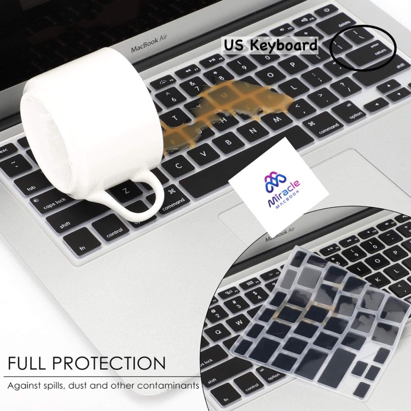 Keyboard COVER PROTECTOR GRADASI Series NEW MACBOOK AIR PRO M1 MAX 11 12 13 14 15 16 INCH NON / CD ROOM / TOUCHBAR 2020 2021