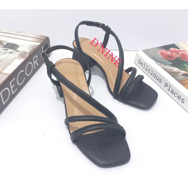 KIRAN KR 02 Sandal heels wanita 5cm