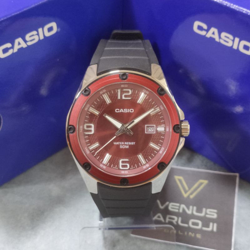 Jam Casio CS MTP 1346 5AV MTP-1346-5AV Pria Silver Karet Hitam Bulat