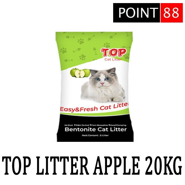 Pasir TOP LITER 20kg - APPLE (GRAB/GOSEND)