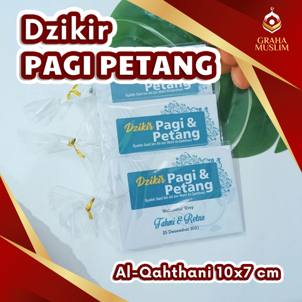 Souvenir Dzikir Pagi Petang Dan Setelah Sholat Fardhu Sesuai Sunnah Pernikahan Islami Nikah Islam