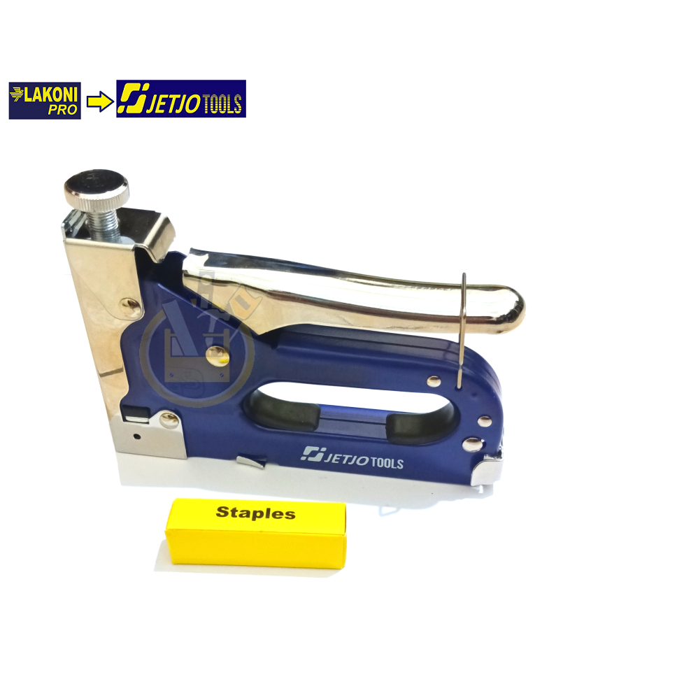 JETJO TOOLS Staples 6-14mm Staples Gun Tacker 3 In 1 / Staple Jok Tembak Hekter 3 Way /Sataple Gun Heavy Duty 6-14mm LAKONI PRO