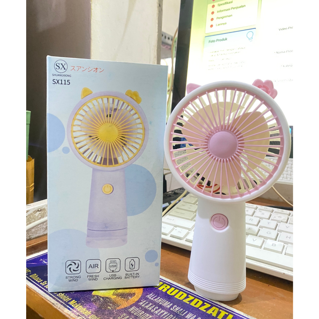 KIPAS MINI LED / KIPAS KARAKTER LED