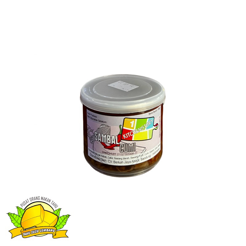 

Sambal Cumi 160 Gram | Sambal Pedas | Oleh-oleh Bandung |
