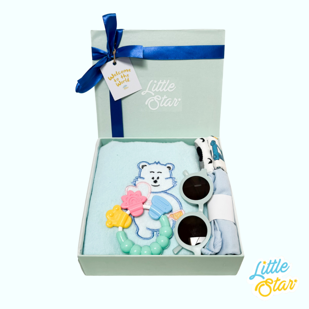 Little Star Daisy Premium Hampers Bayi Newborn Baby Gift Set Handuk Kado Lahiran