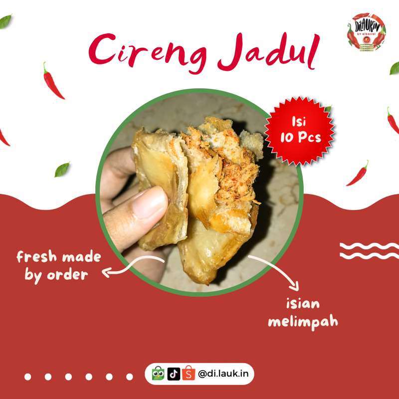

CIRENG ISI JADUL SUWIR AYAM BAKSO SOSIS