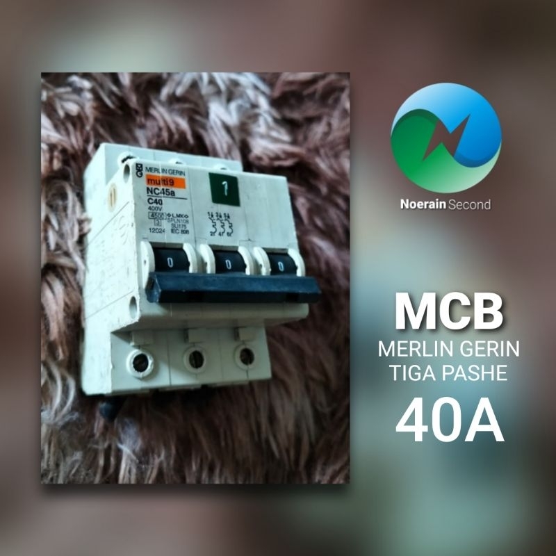 MCB TIGA PASHE MERLIN GERIN MULTI9 40A
