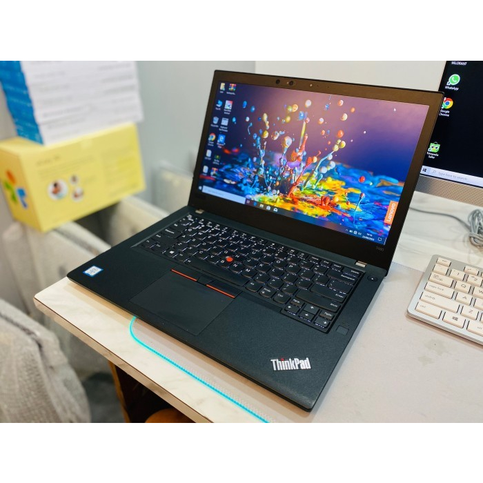 Laptop Lenovo T480 Intel Core i5 7th 16GB SSD 512GB 14&quot; FHD Mulus Siap Pakai