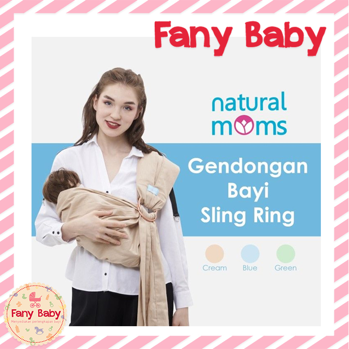 NATURAL MOMS PREMIUM BABY RING SLING