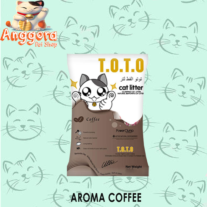 Pasir Kucing TOTO 20kg ALL VARIAN ( GRAB GOSEND )