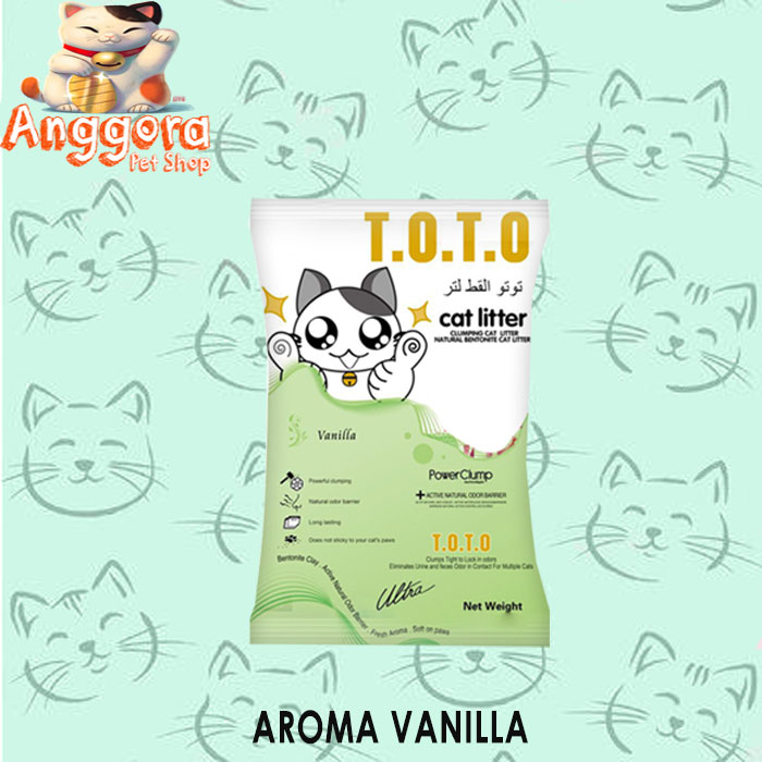 Pasir Kucing TOTO 20kg ALL VARIAN ( GRAB GOSEND )