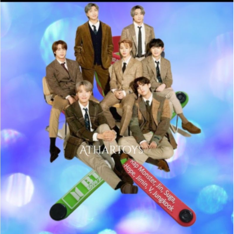 Aksesoris gelang karet unisex Army BTS Rapmonster jin Suga j_hope Jimin Jimin v jungkook