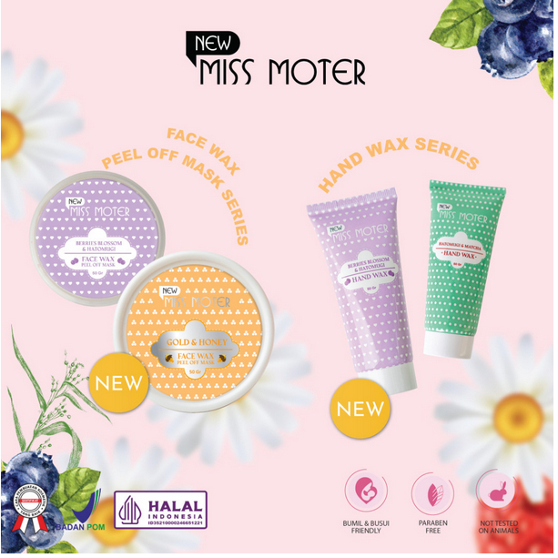 MISS MOTER by SYB Hand Wax &amp; Face Wax - BEST SELLER ❤ jselectiv ❤ SYB - ORI✔️BPOM✔️COD✔️