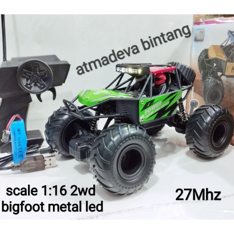 Mainan Mobil Remote Control Off-Road Rover Climbing Car Series Scale 1:16 Body Metal Alloy Nyala Lampu LED Mainan Anak Pengendali Jarak Jauh Mainan Keluarga Bisa COD /RC Off-road Rover Body Metal Bisa Segala Medan Bayar Di Tempat Free Ongkir