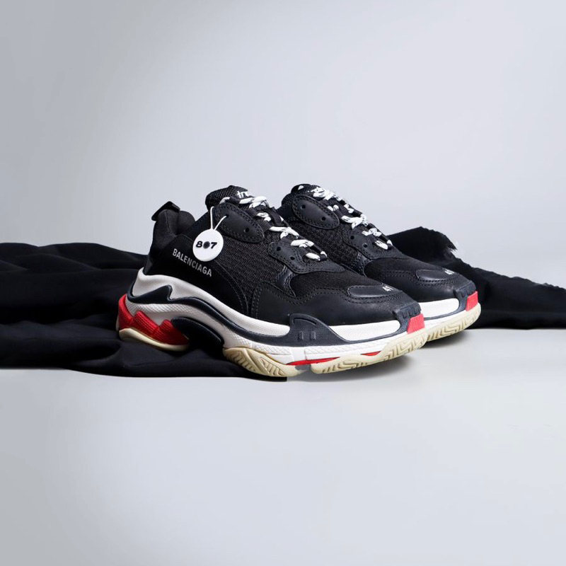 Balen Triple S Black Red