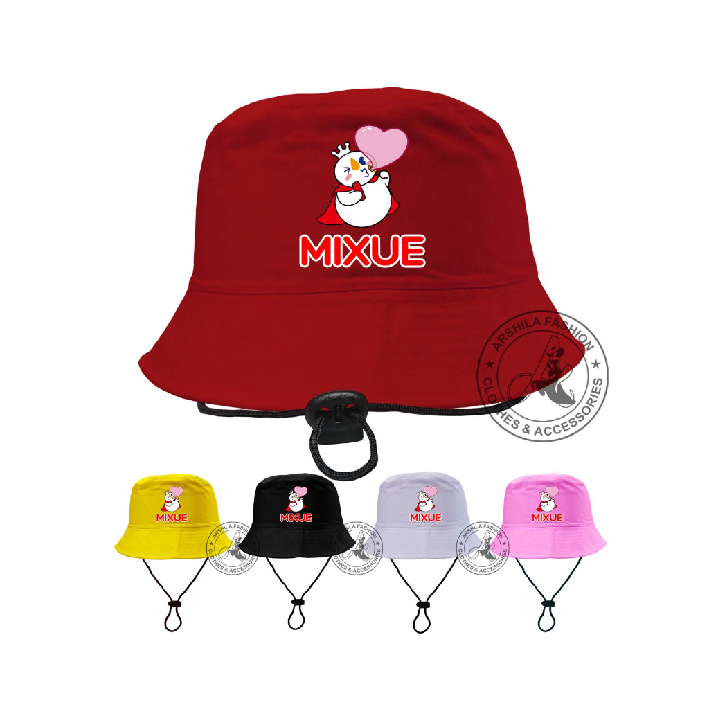 Topi bucket Anak Laki Laki Perempuan sablon Eskirm Mix-ue MIXUELOVE02