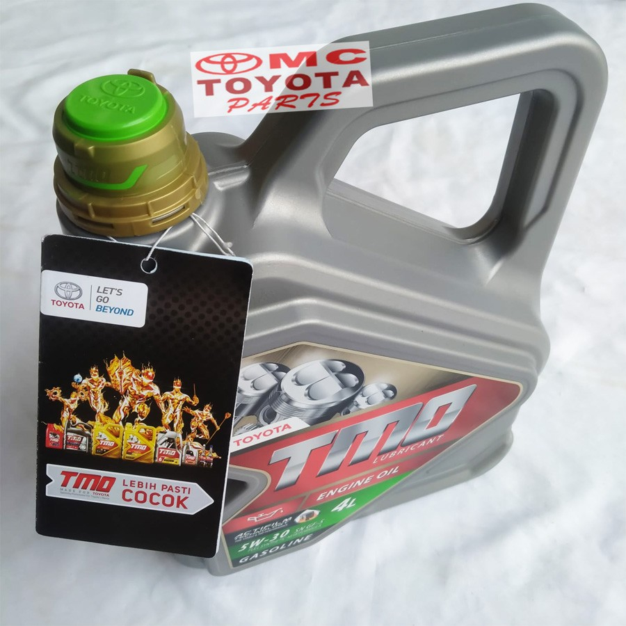 Oli Mesin TOYOTA TMO 5W-30 Full Synthetic GF-5 New 4 Liter 08880-85475