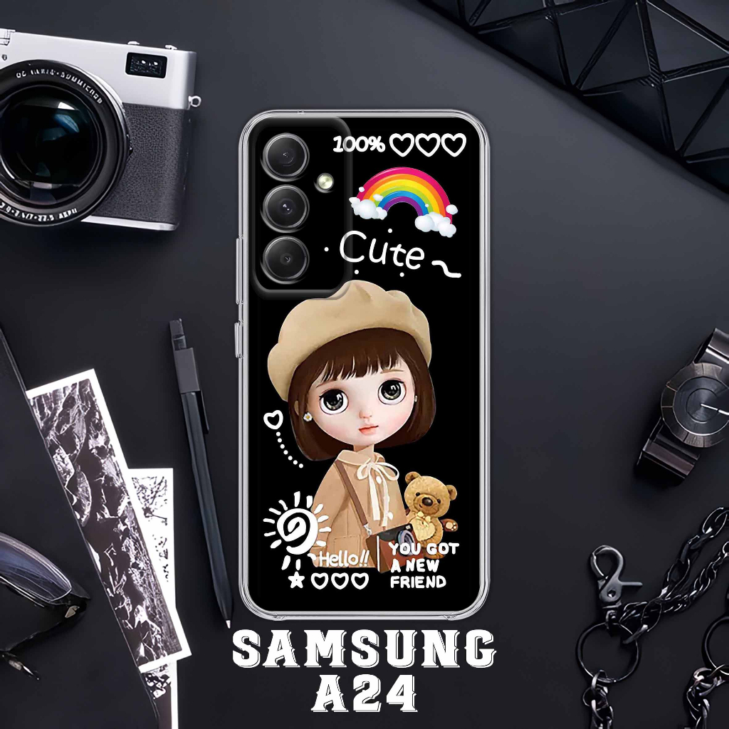 Case Samsung A24 4G 2023 [CUTE] Casing Samsung A24 NFC TERBARU - Case Hp Samsung A24 - Case Murah - 
