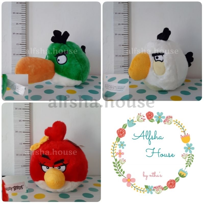 Boneka angry bird - Preloved