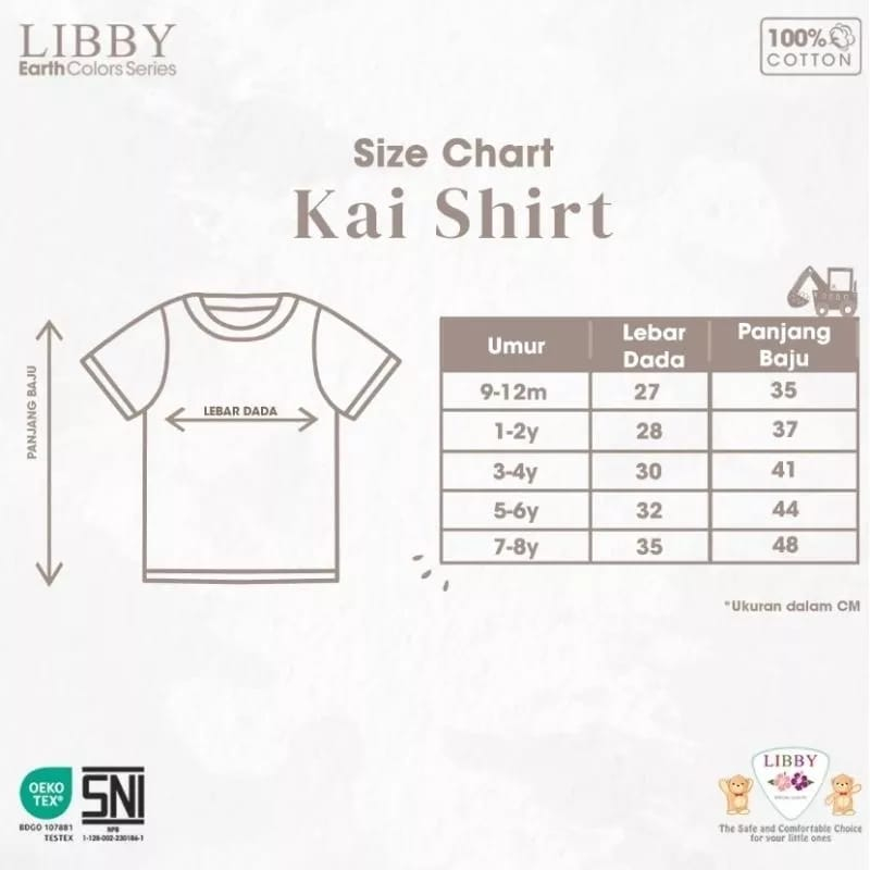 Libby Stelan Oblong Kai Shirt &amp; Celana Tom Shorts Denim (LB-SOKCT) Stelan Baju Anak Laki-Laki