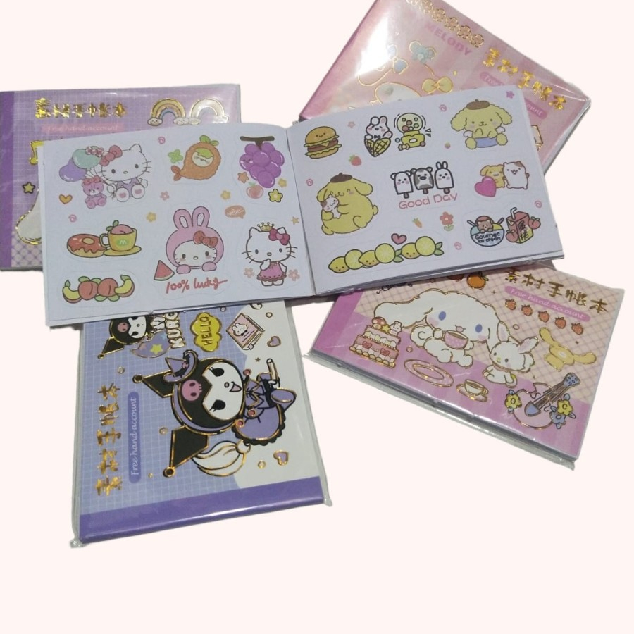 

Stiker Buku Lucu Isi 20 Lembar Buku Stiker Hias Karakter Lucu