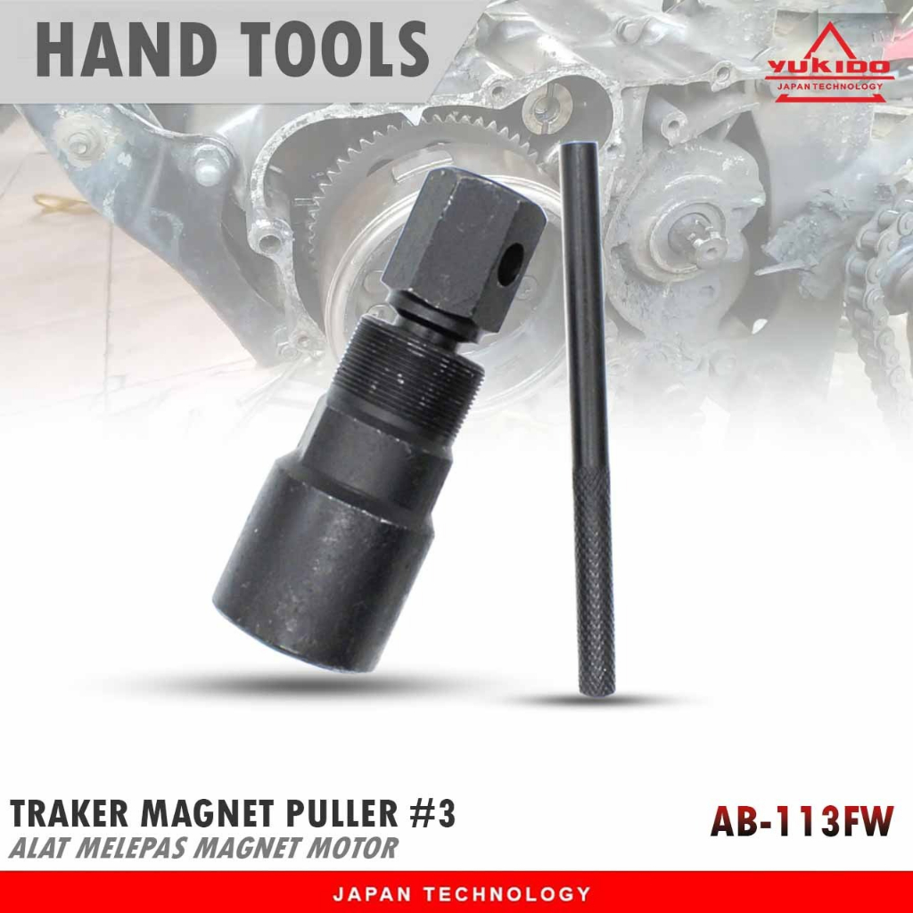 Treker Magnet No 3 No #3 Alat Bengkel Motor Trecker Tracker Puller Buka MagnitNEW Tracker Penarik Magnet Puller Honda Yamaha No 3 UNIVERSAL
