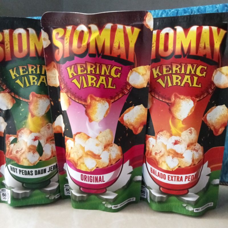 

Siomay Kering Kriuk Camilan Viral Kekinian Berat 50gr