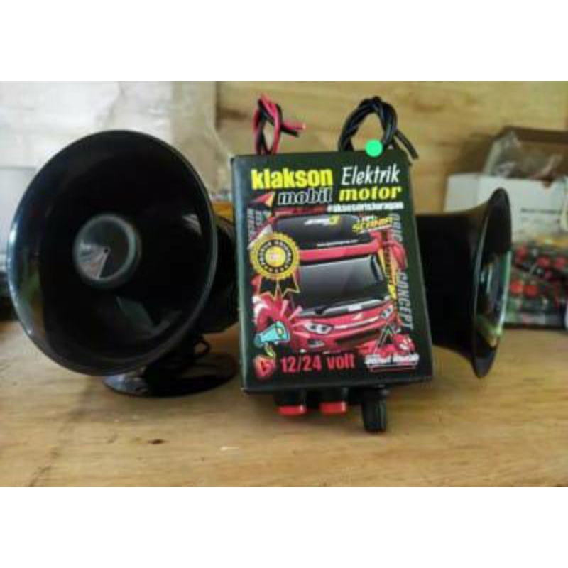 Klakson Telolet Elektrik 20 Suara Untuk Mobil dan Motor