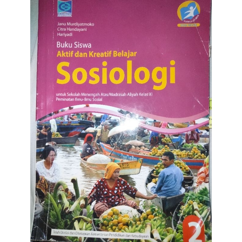 

Preloved Buku Paket Grafindo Sosiologi Geografi kelas 11