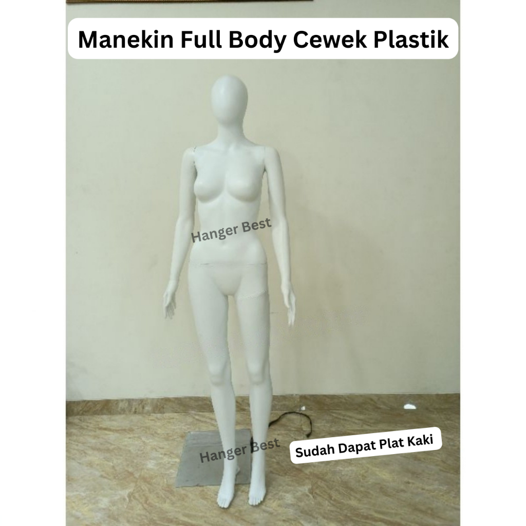 Patung Fullbody Cewek Plastik Alien / Manekin Full Body Wanita Plastik Muka Alien ( PACKING KARDUS) / Manekin Full Body Alien Cewek Alien Putih ( Bahan Plastik)