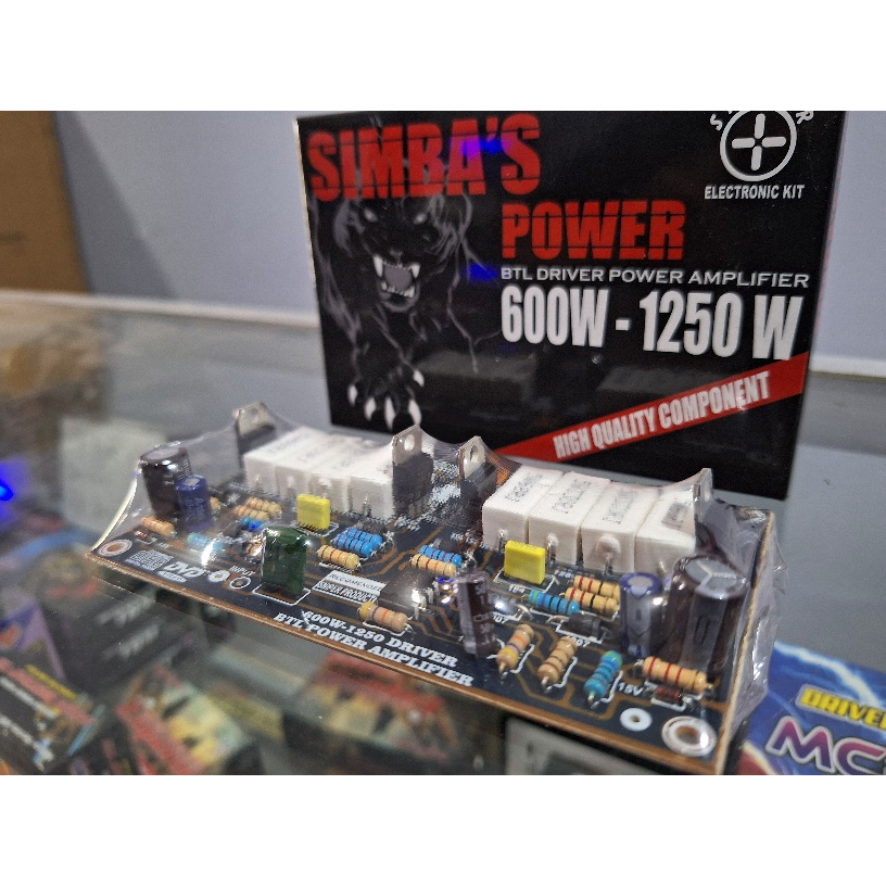 POWER BTL KIT SUPER DRIVER 600-1250W SIMBA'S