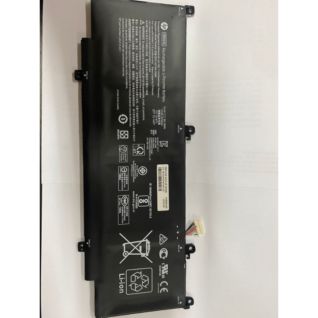 Baterai HP RR04XL HSTNN-DB9K HSTNN-OB1M L60213-2C1 HSTNN-OB1M ORI