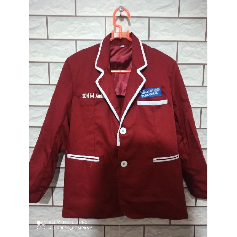 Jas Almamater sekolah Custom