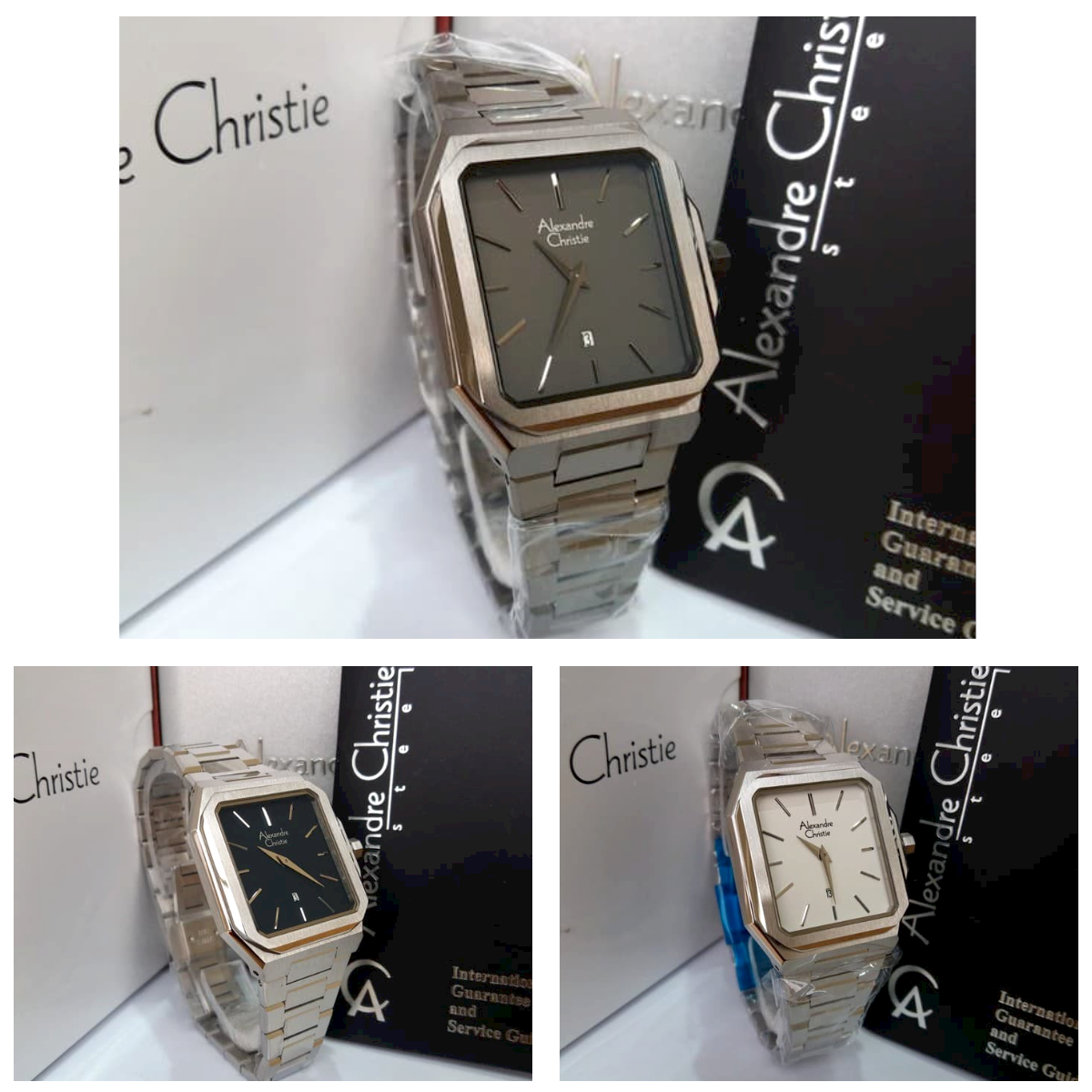 Jam Tangan Wanita AC Alexandre Christie 8601 Original - Stainless Steel