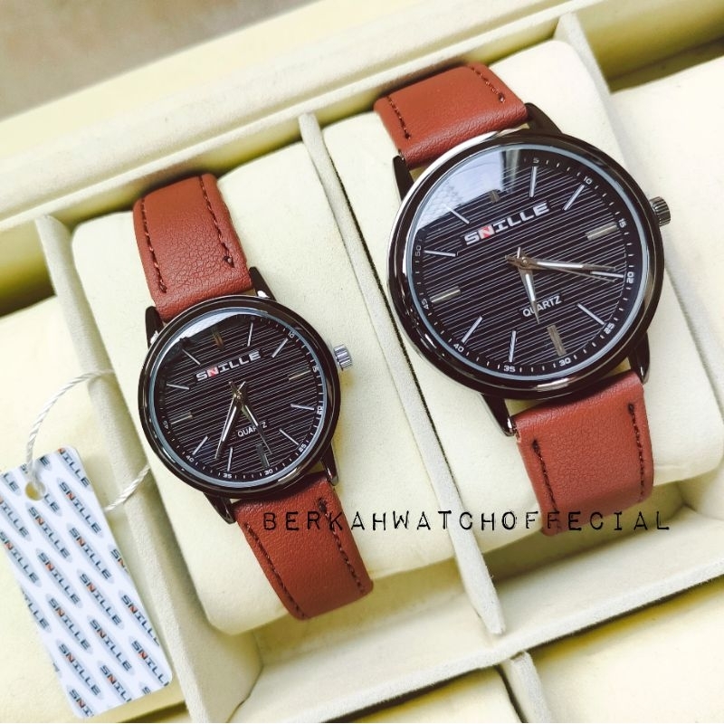 JAM TANGAN ORIGINAL COUPLE SNILLE WATERPROOF BISA BELI SATUAN