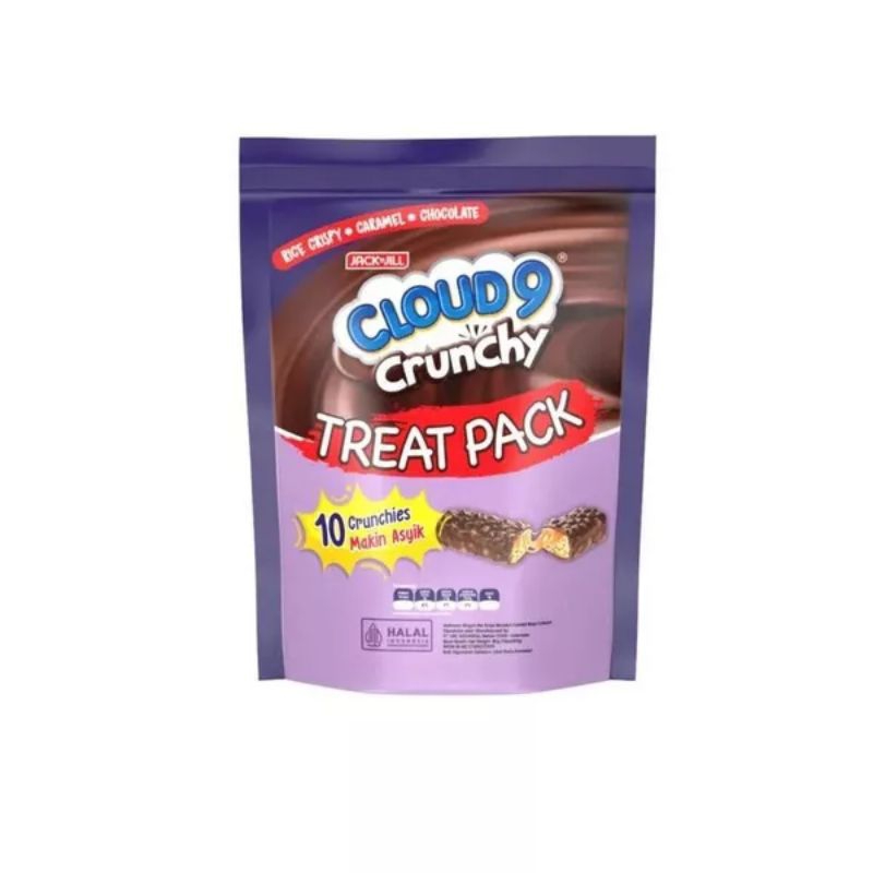 

CLOUD 9 CRUNCHY TREAT PACK POUCH ISI 10|CLOUD9 CRUNCHY