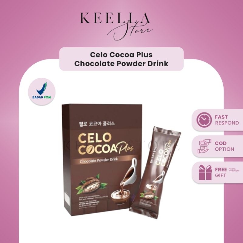 Cocoa plus Celo minuman coklat powder chocolate